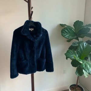 Reiss faux fur winter coat